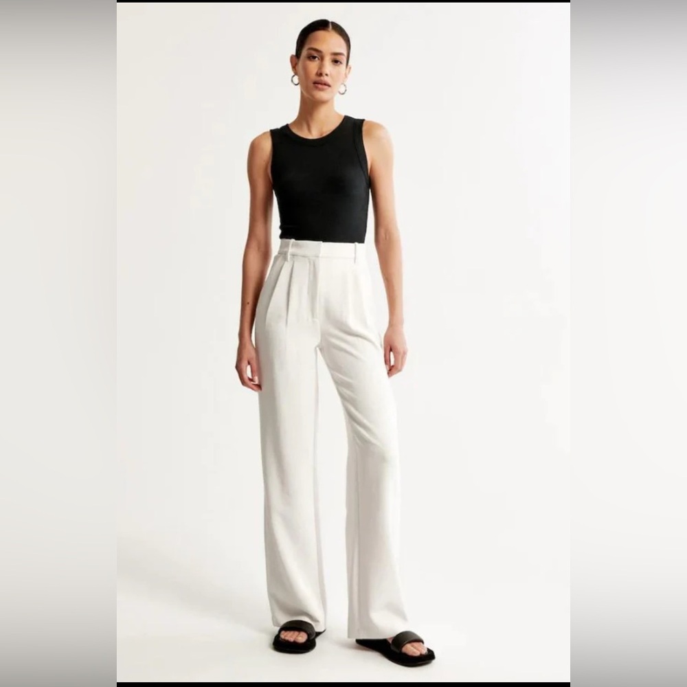 Aerelle Wide Legged Tailored Pants